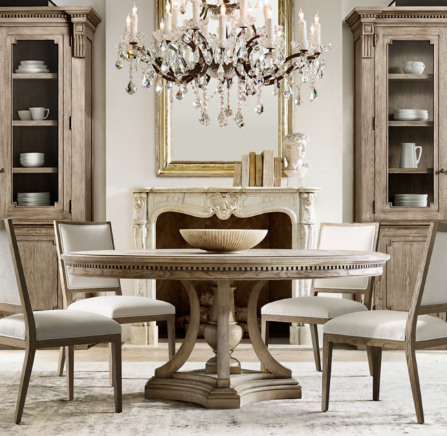 Restoration Hardware Dining Room Tables