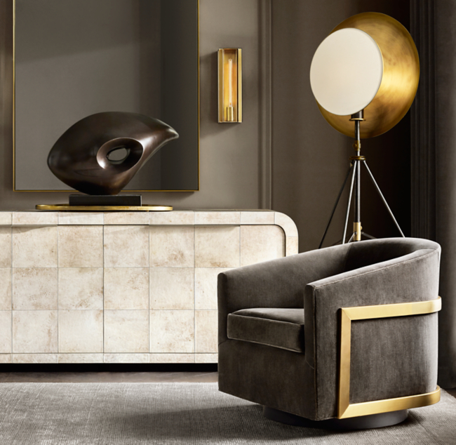 Metal Floating Mirror