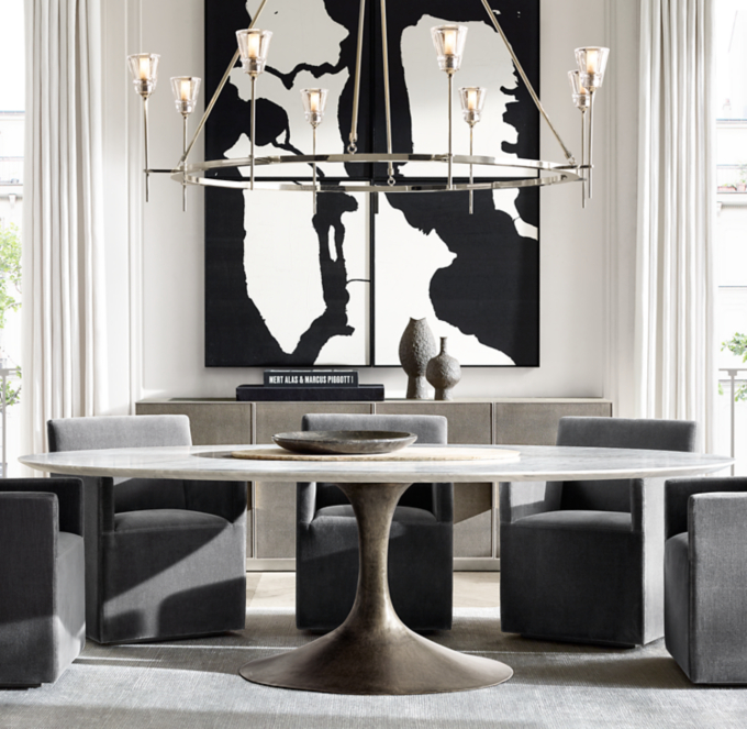 Rh oval table discount