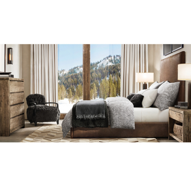 Restoration Hardware Timothy Oulton Yeti Sheepskin Armchair