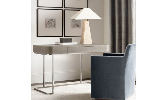 shop Lawson Velvet Bedroom and Shagreen Desk Smerge