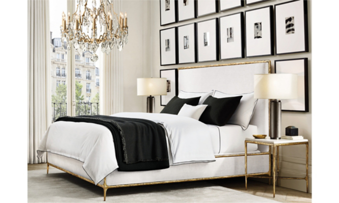 shop Thaddeus Brass Bed