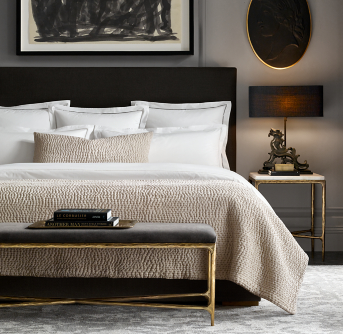 Thaddeus bed deals restoration hardware