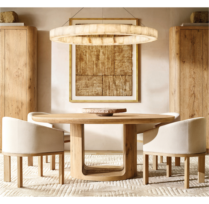 Oslo Open Round Dining Table
