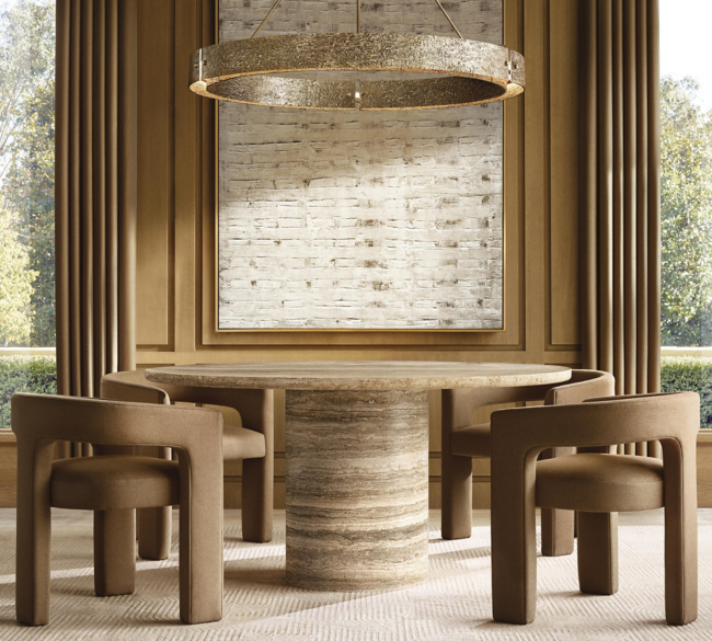 Coastal Modern Dining Room Reveal - Caitlin Marie Design