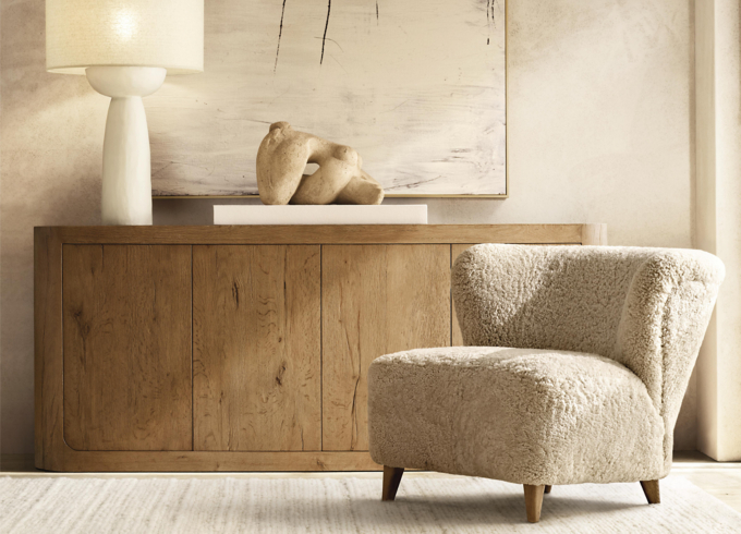 Riley Shearling Chair