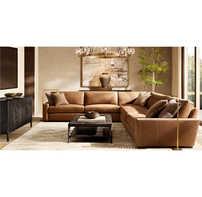 Restoration hardware maxwell sectional discount