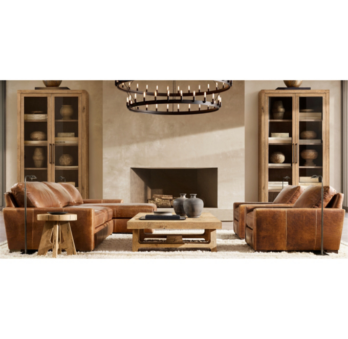 Maxwell Leather Chair RH