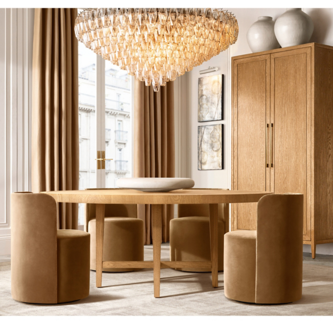Rh modern dining room discount