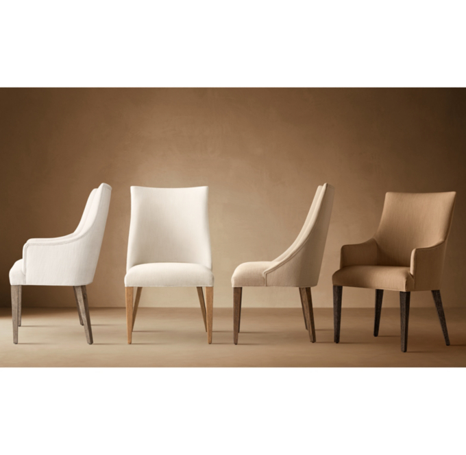 Restoration hardware ella online dining chair