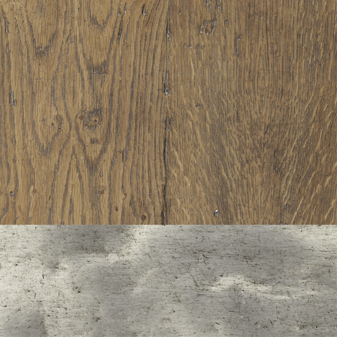 Waxed Natural Oak/ Pewter 