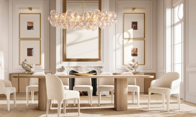 Mulholland Rectangular Dining Table RH