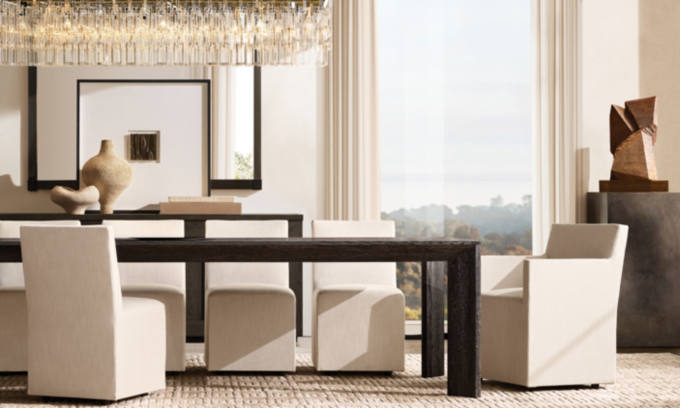 Arles Rectangular Dining Table RH