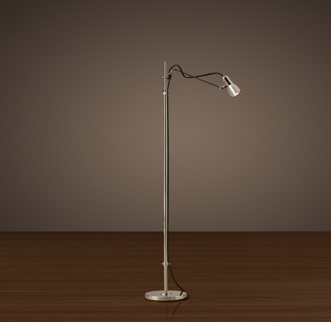 Vintage Sewing Task Floor Lamp