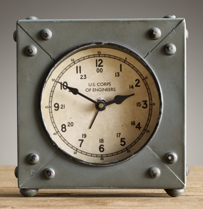 WWI Army Engineer's Field Clock