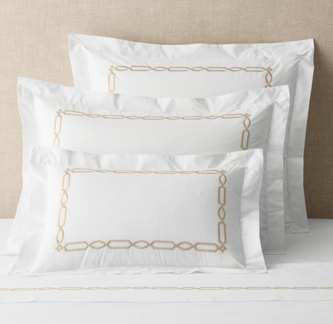 Italian Fretwork Sham