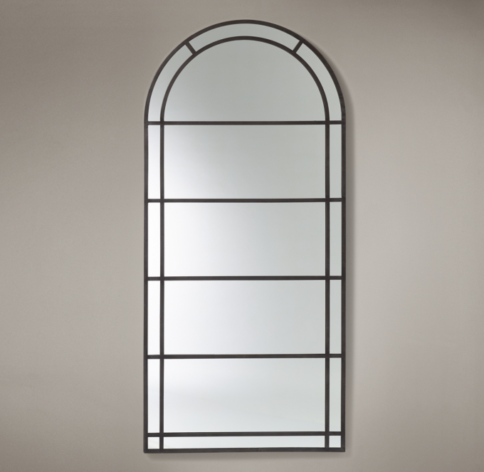 Industrial Arch Leaner Mirror