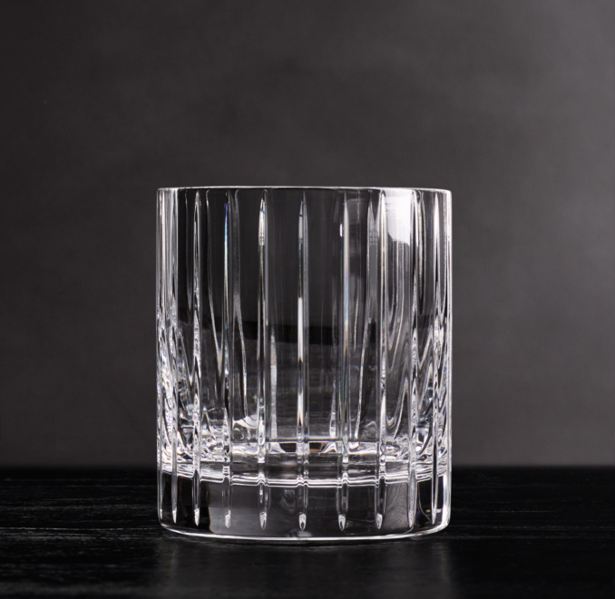 Boulevard Cut Crystal Triple OldFashioned (Set of 2)