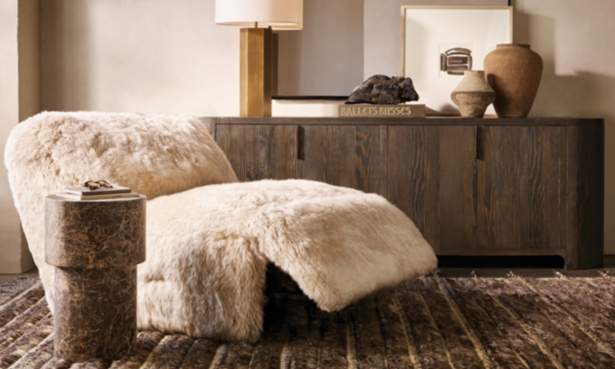 Restoration hardware yeti chair discount