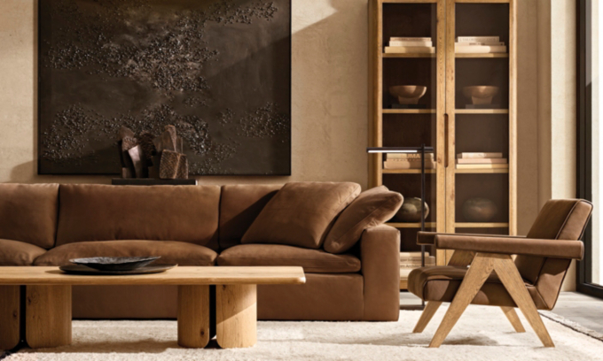 Cloud Modular Leather Sofa