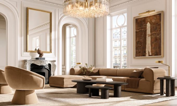 Leon Nesting Coffee Table | RH