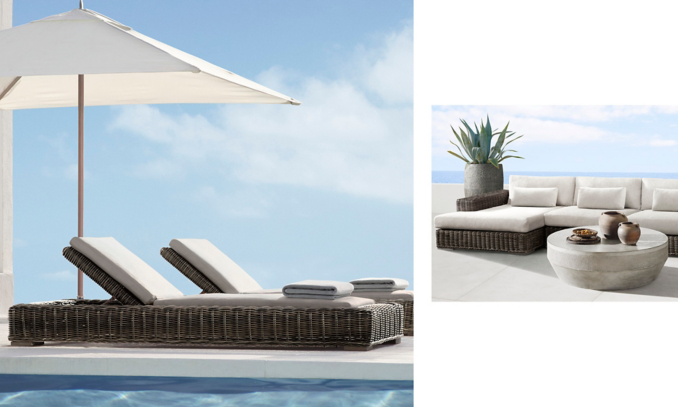 shop Majorca Terra Chaise and Sectional