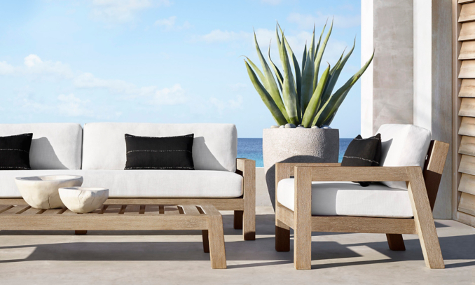 shop Bonaire Weathered Teak Low Seating