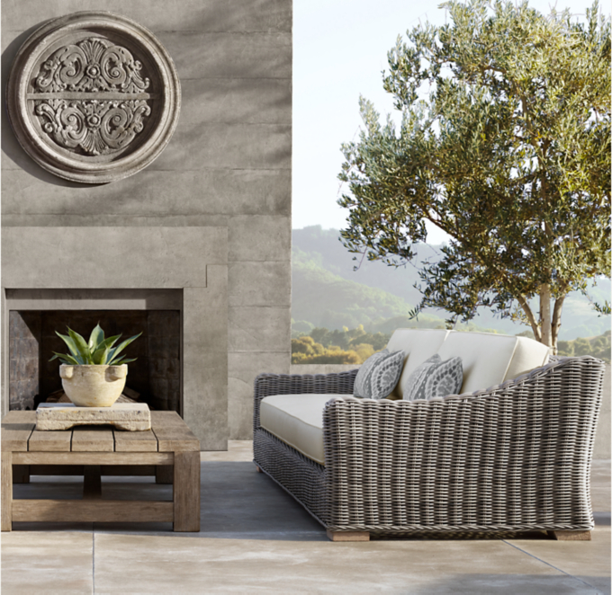 Restoration hardware provence sofa discount