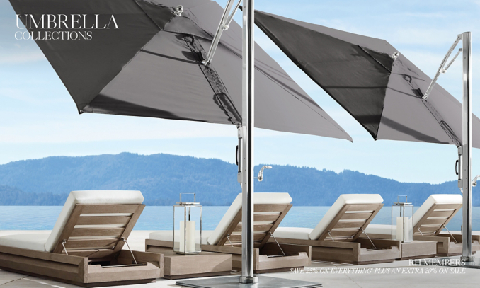 Restoration Hardware Patio Umbrella Patio Ideas