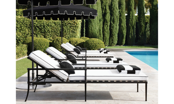 shop Trousdale Iron Chaise