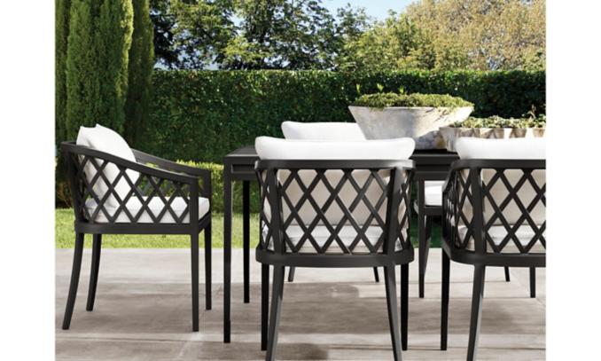 shop Greystone Graphite Dining and Chaise