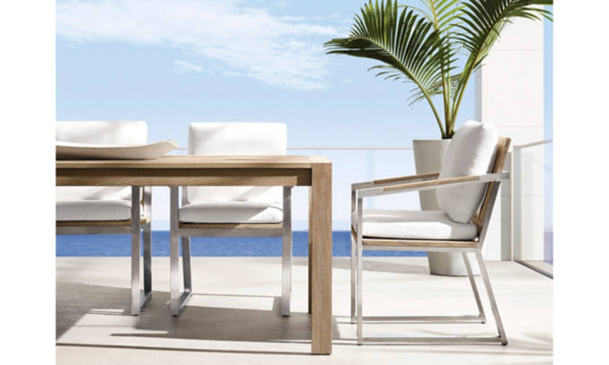 shop Napar Metal and Wood DIning