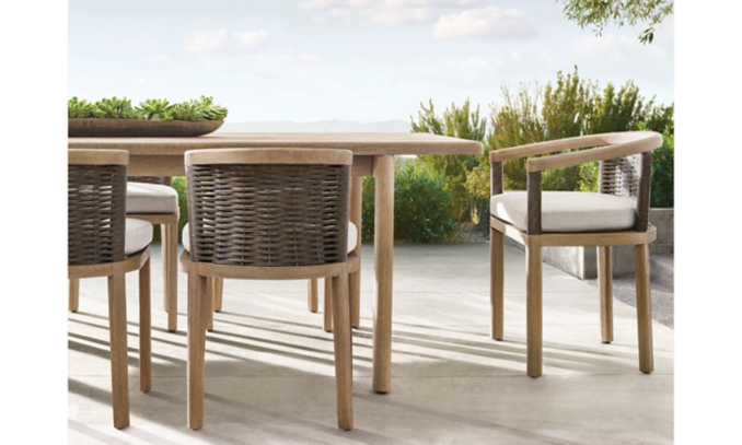 shop MR12 Weathered Teak Dining