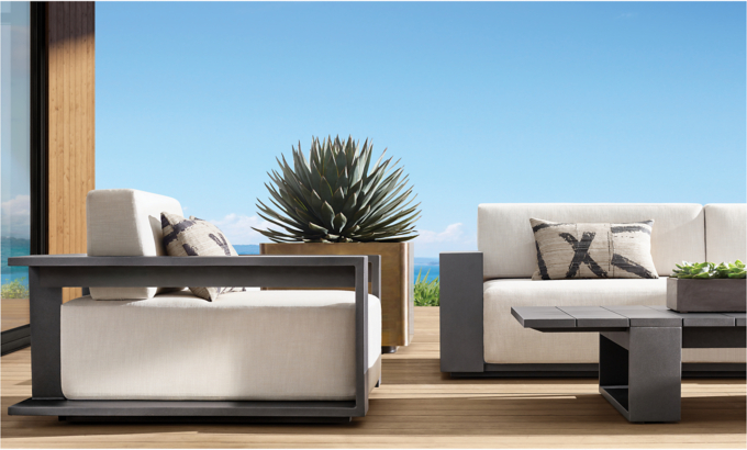 Bahia Aluminum Lounge Chair