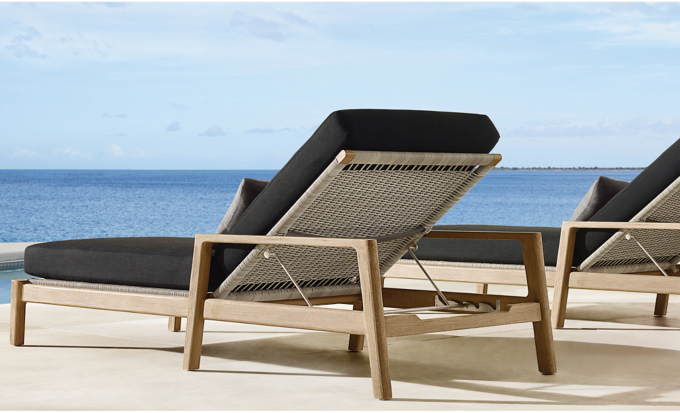 Rh chaise best sale lounge outdoor