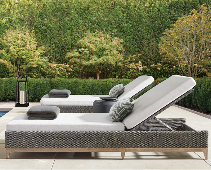 Rh chaise lounge outdoor sale