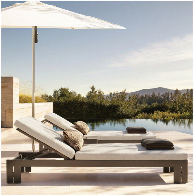 Restoration hardware outdoor discount chaise