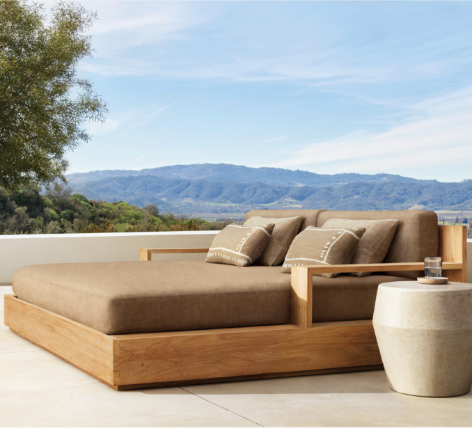 Marbella Teak Daybed | RH