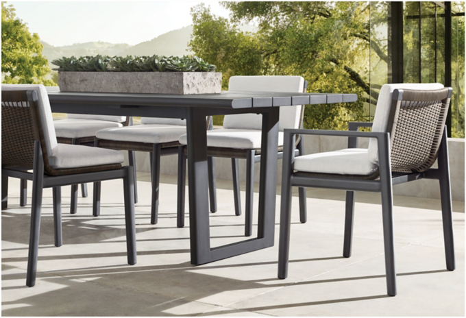 Restoration hardware outdoor dining set sale