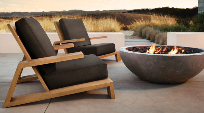 Olema Teak Lounge Chair | RH
