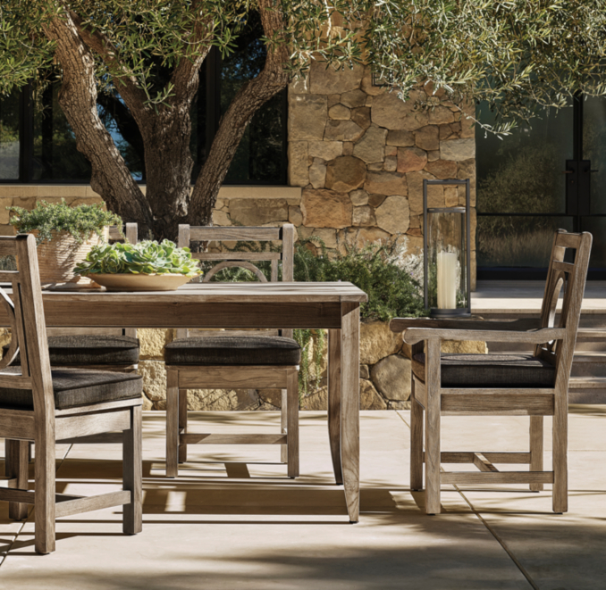 【rh】ダイニングテーブル Leagrave Rectangular Dining Table | RH