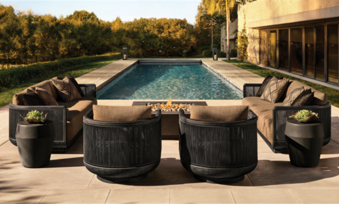 Brera Teak Lounge Chair | RH