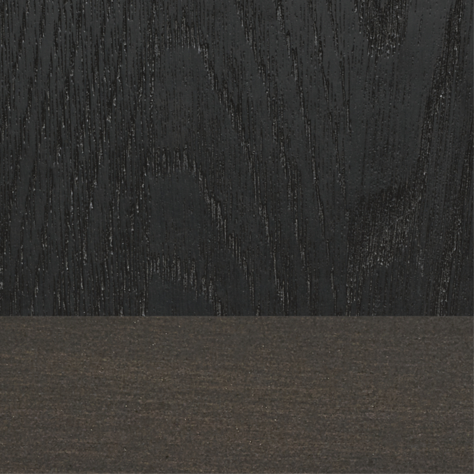 Black Oak/ Satin Bronze 