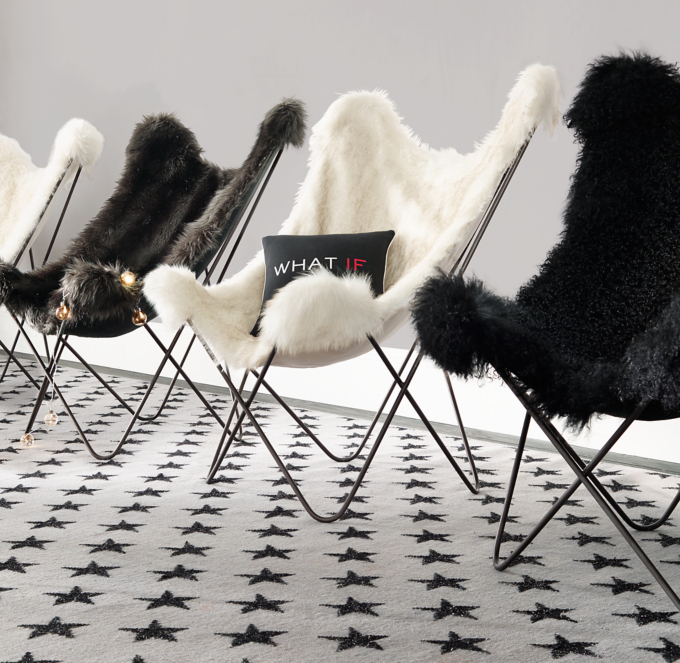 West elm butterfly chair discount