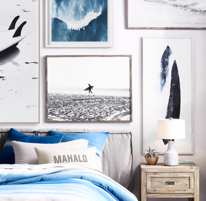 【返品?交換対象商品】 Abstract TEEN RH | Indigo - Prints Surfboard アート・デザイン・音楽