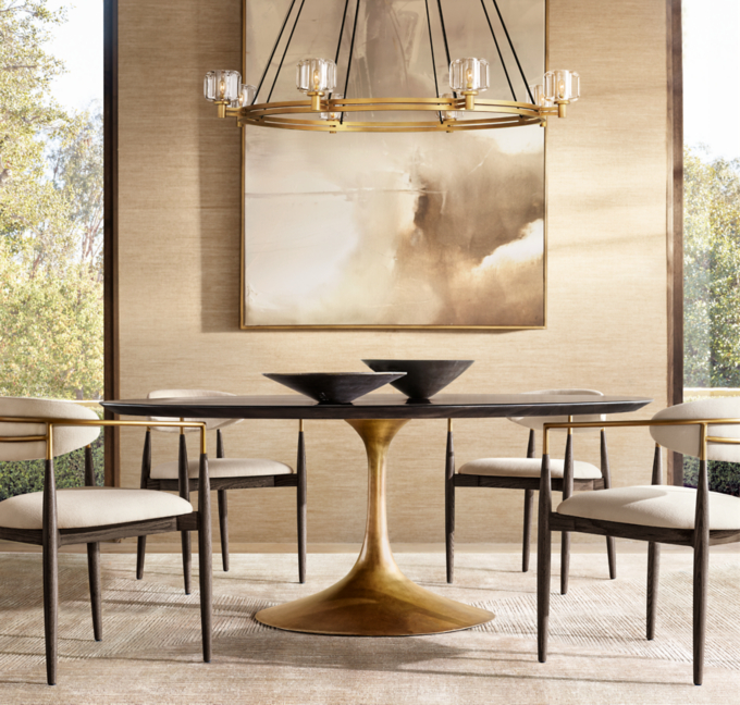 Rh oval table discount