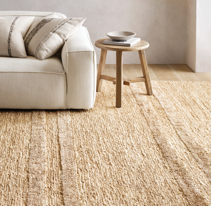 Wabi-Sabi Stripe Jute Rug