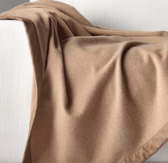 Rh discount cashmere throw