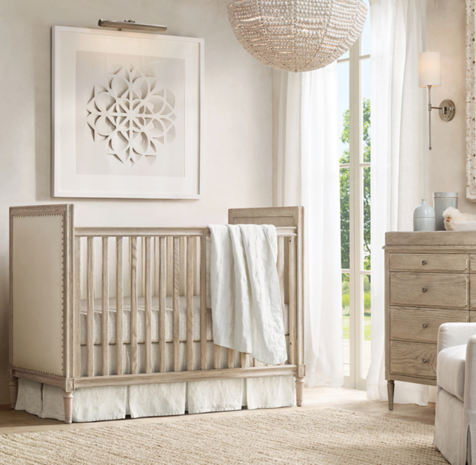 Marcelle Upholstered Crib RH