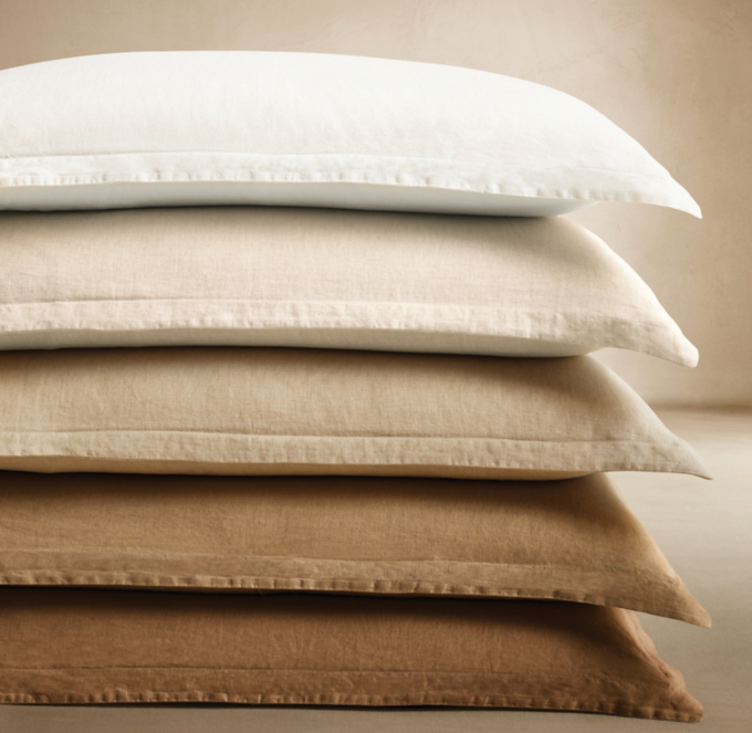 Italian Heritage Washed Linen Sheet Set